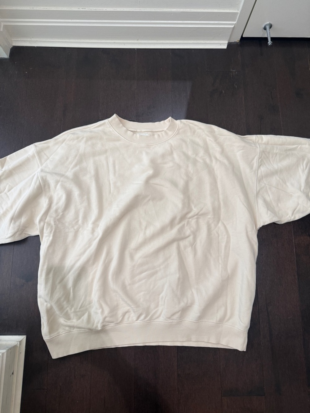 Classic Crewneck Sweatshirt - Cream
